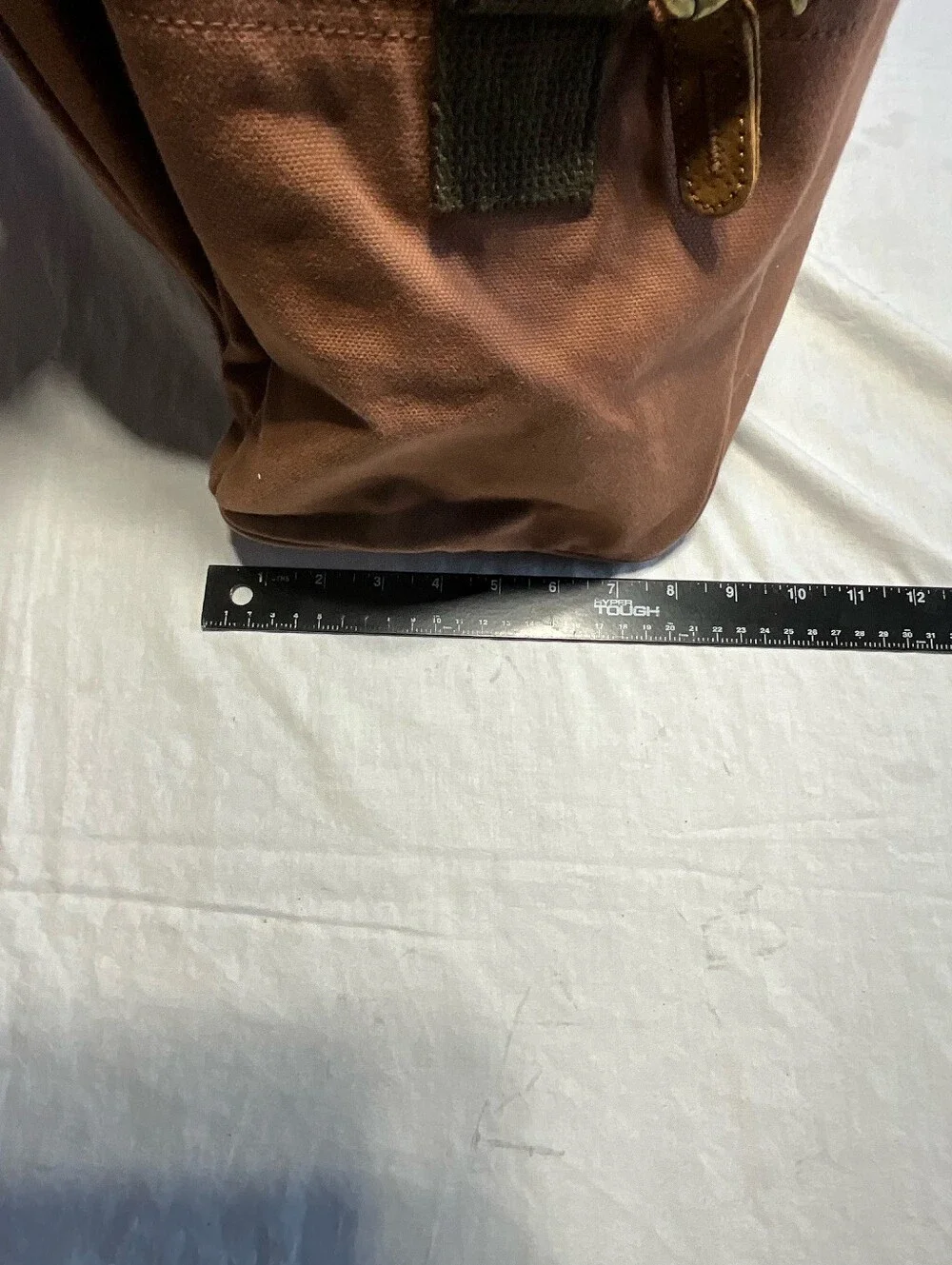 ​Magellan Sportswear Vintage Canvas & Suede Duffel Bag